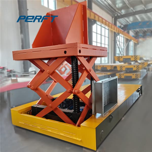 factory use battery operated table lift transfer car in stock